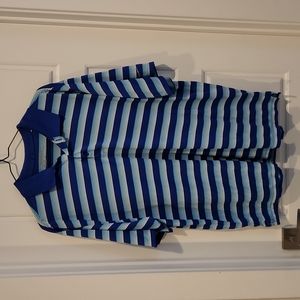 Mens Blue Dri Fit Nike Golf Performance Polo size XL